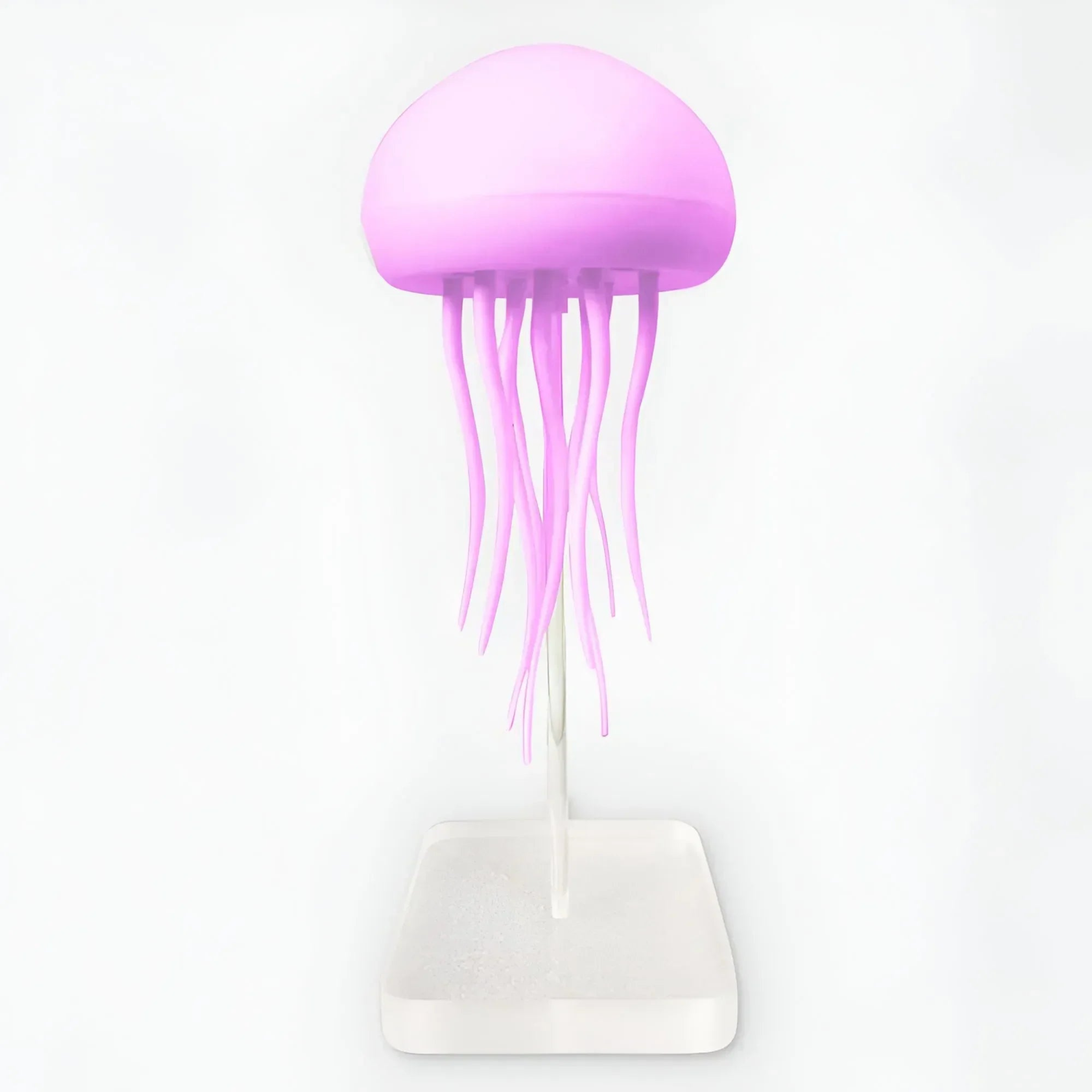 JellyGlow – Kleurveranderende lamp met synthetische kwallen en zacht LED-display