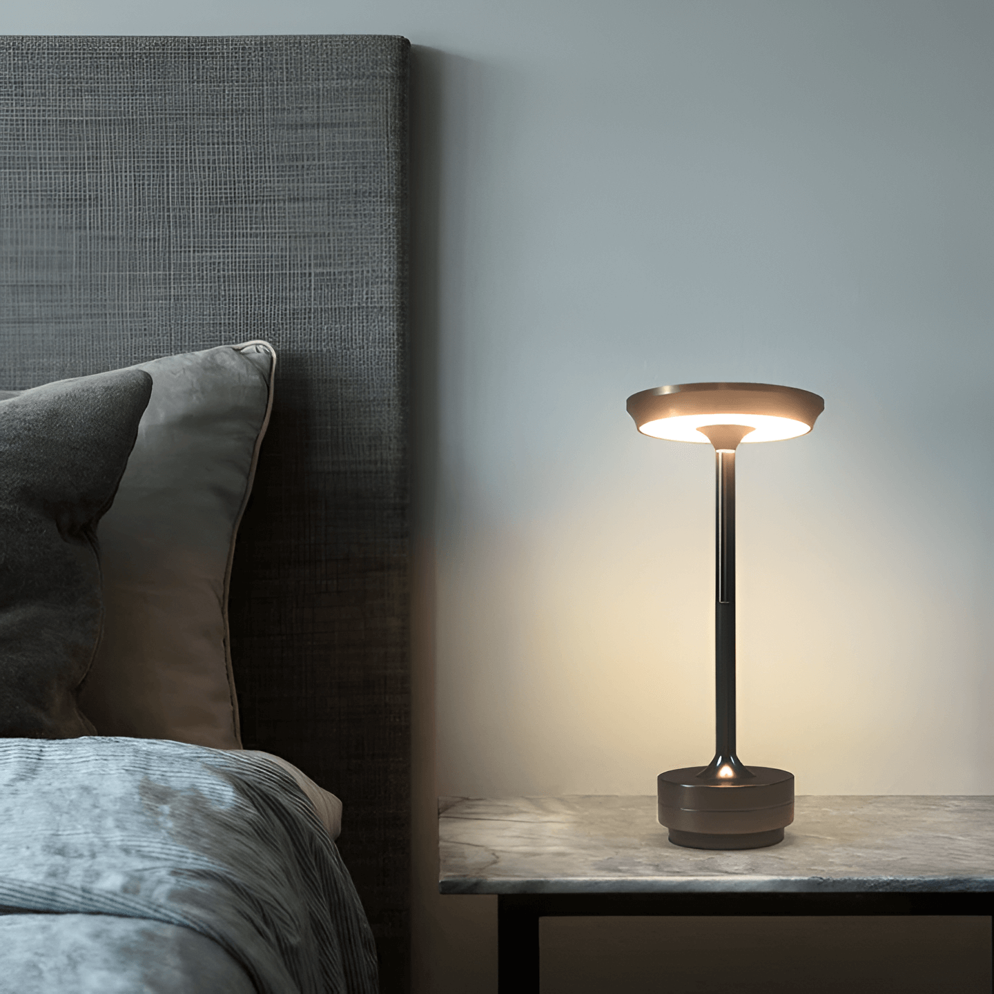 LuxeLume - Moderne draadloze en oplaadbare tafellamp