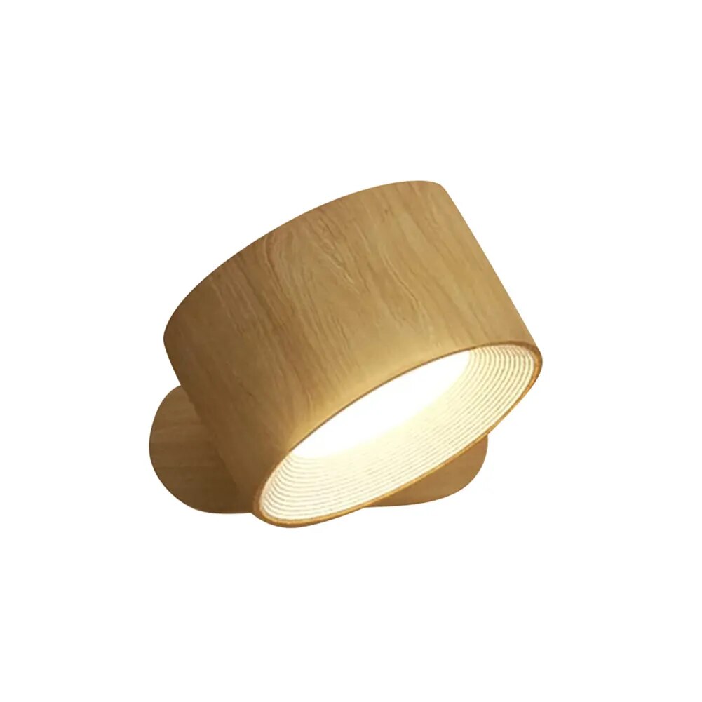 GlowFlex - Draadloze oplaadbare wandlamp met 360° draaibaarheid